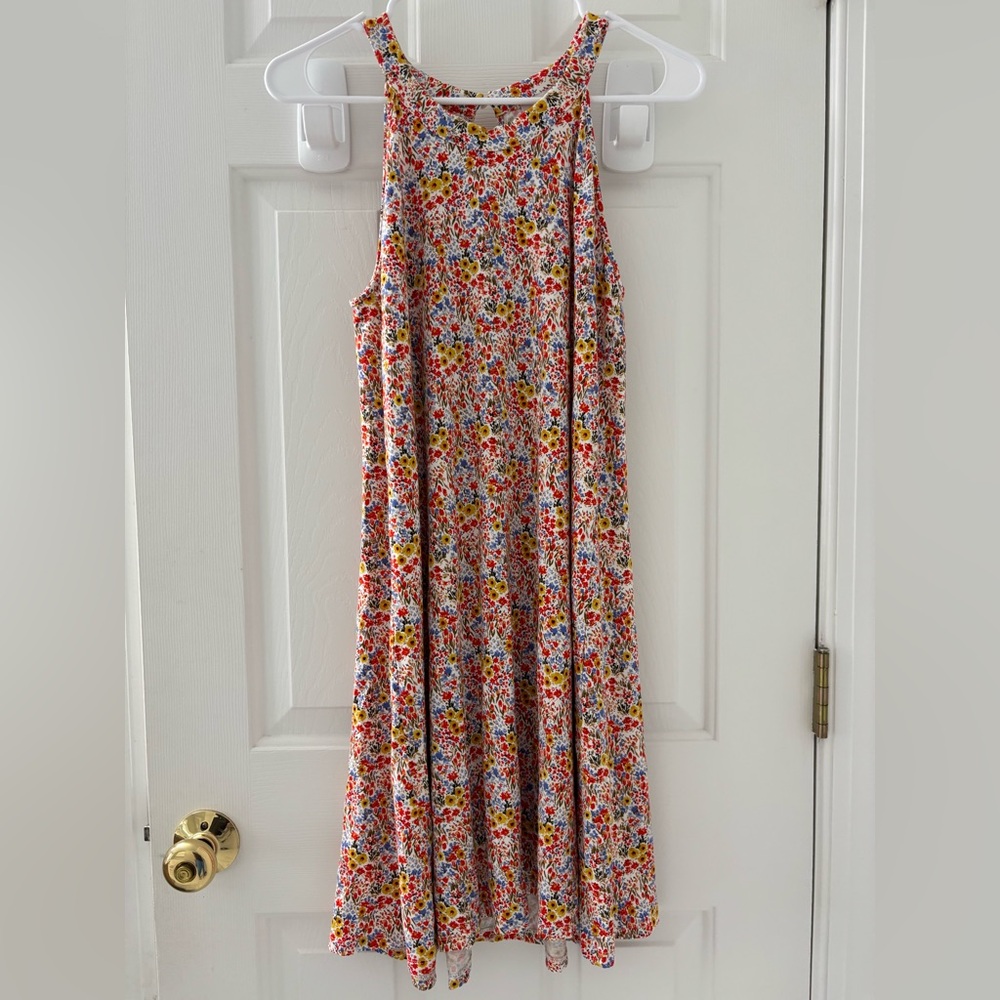 LOFT Multicolor Floral Dress